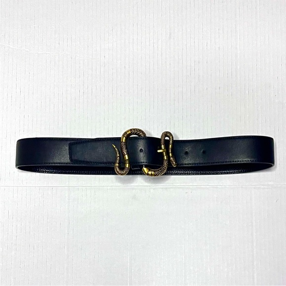 GUCCI Leather Snake Belt - Picture 8 of 16